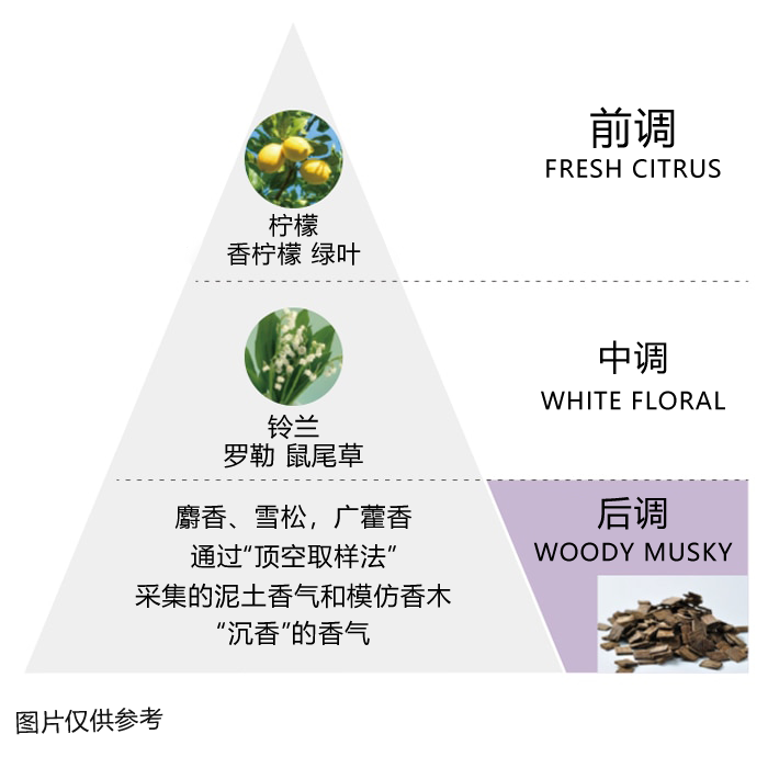 以B.A GRANDLUXE共通 的“泥土博物馆”为基础的香气